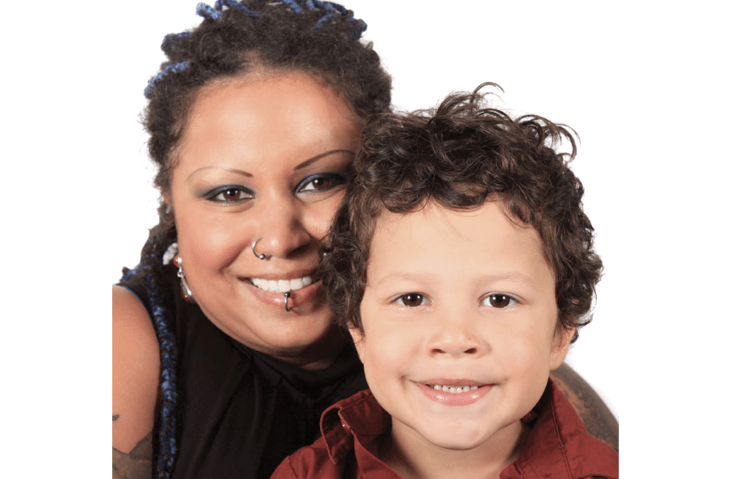 Mother and son